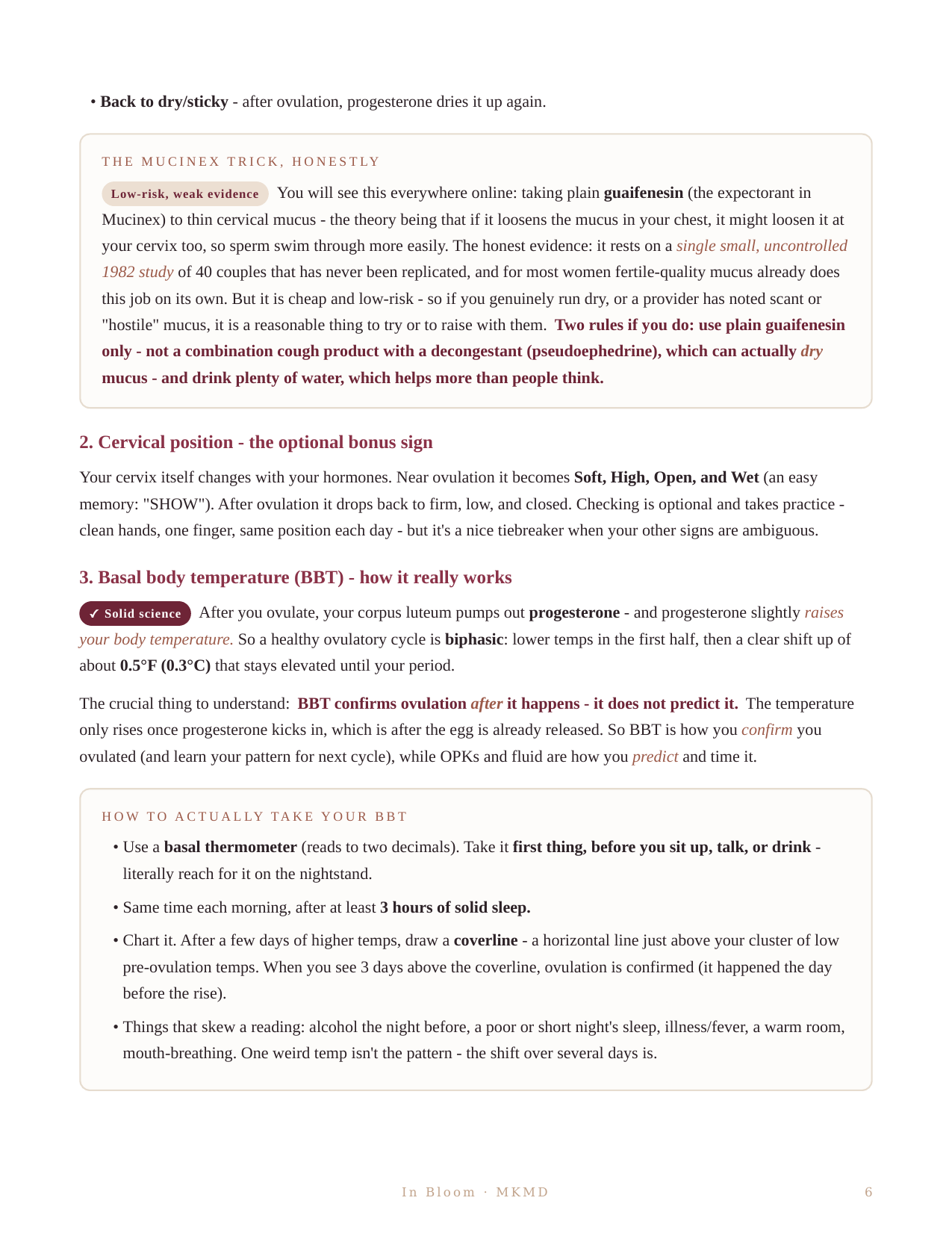 In Bloom: A Fertility & Preconception Guide