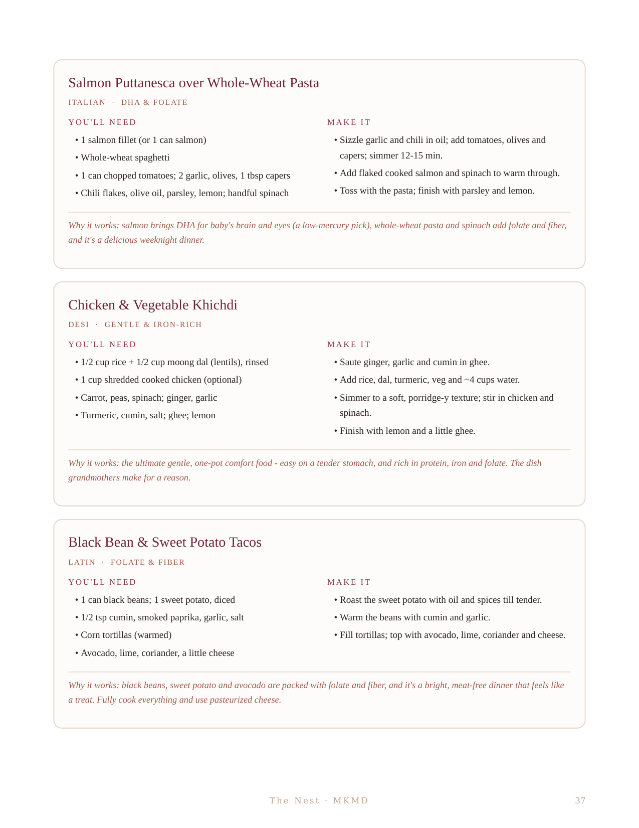 The Nest: A Pregnancy Guide
